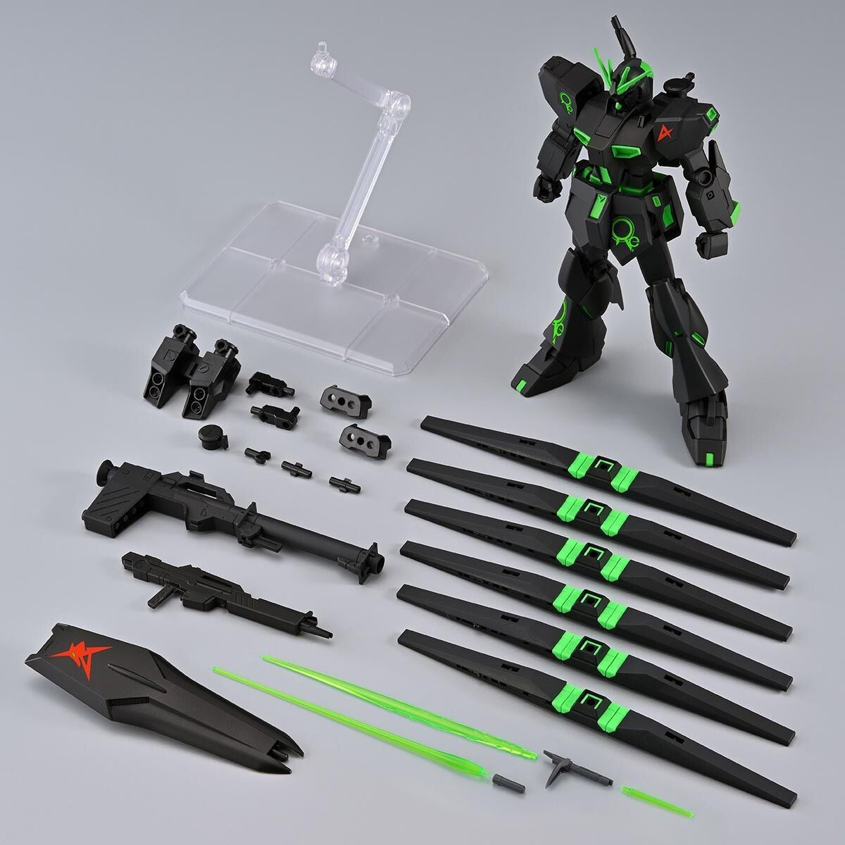 【JUL】ENTRY GRADE 1/144 ν Gundam  & Fin Funnel [RECIRCULATION COLOR/NEON GREEN]