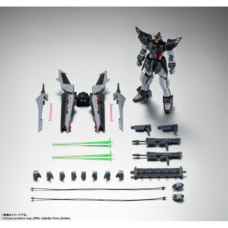 【Preorder in Nov】ROBOT Spirits [SIDE MS] GAT-X105E + AQM/E-X09S Strike Noir Gundam ver. A.N.I.M.E.