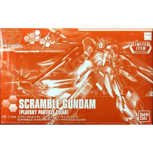 HGBF 1/144 Scramble Gundam [PARTICULES PLUSIVES TRANSPARENTES]