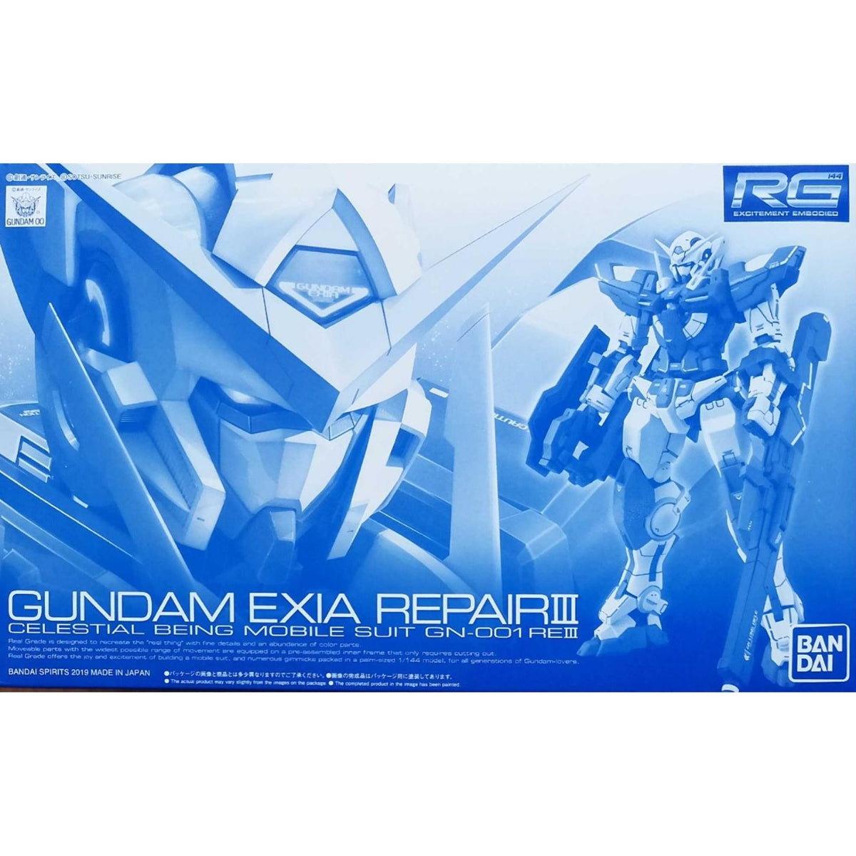 Réparation du Gundam Exia III au 1/144