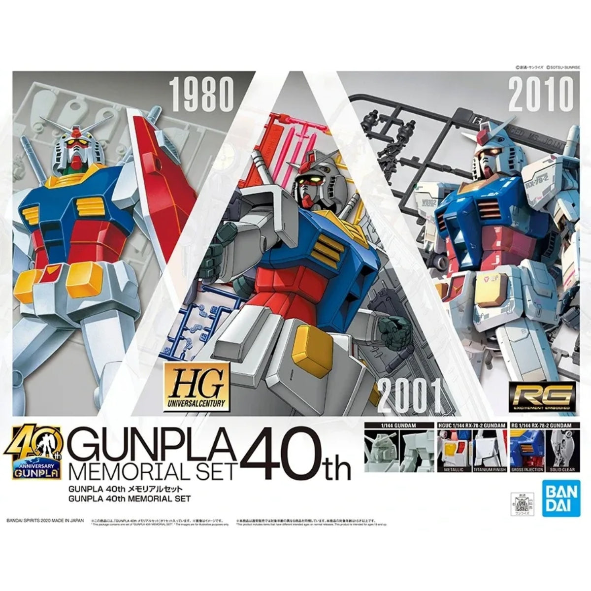 HGUC Gunplay 40th Memorial Set