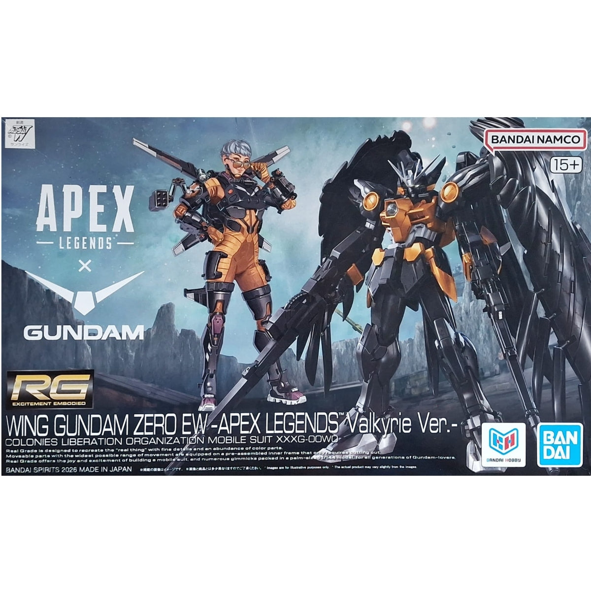 RG 1/144 Wing Gundam Zero EW -APEX LEGENDS(TM) Valkyrie Ver.-