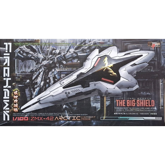 Mechanicore 1/100 ZMX-42 “Firehawk” Heavy Type Big Shield (Artic Combat Mode)