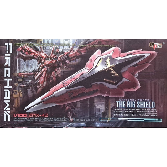 Mechanicore 1/100 ZMX-42 “Firehawk” Heavy Type Big Shield (Original Classic Ver.)