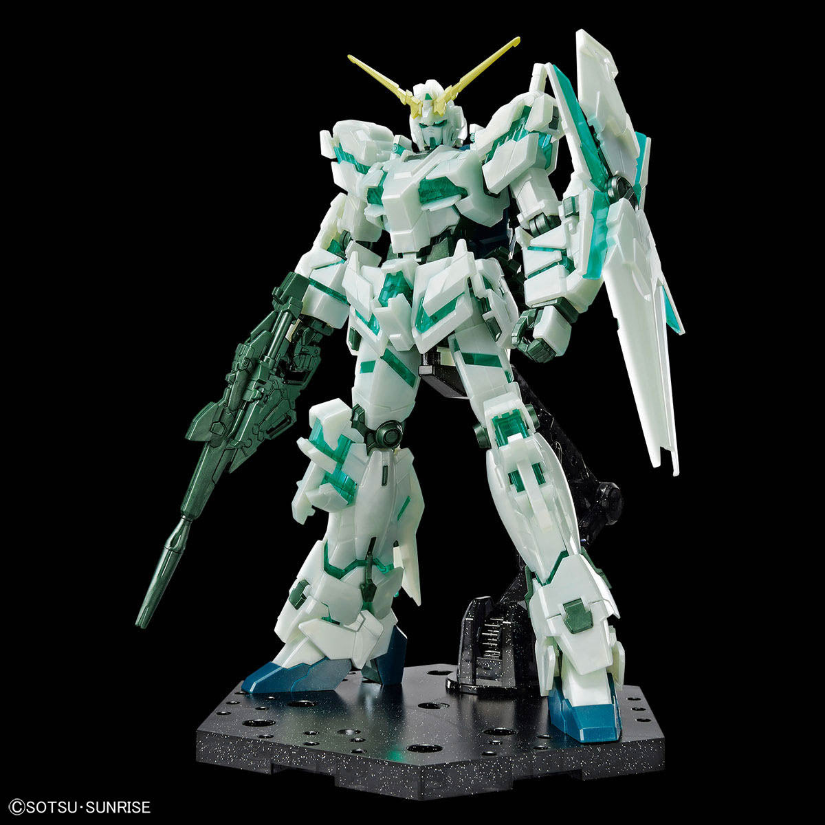 HG 1/144 The Gundam Base Limited Unicorn Gundam (Luminous Crystal Body)