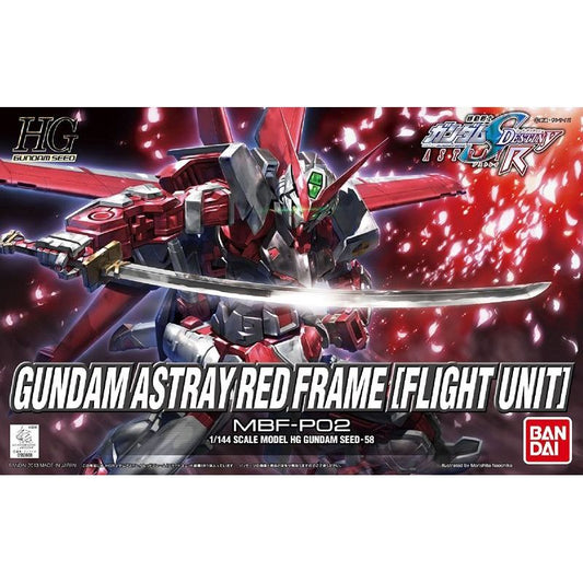 1/144 HG 058 MBF-P02 Gundam Astray Cadre rouge [Unité de vol]
