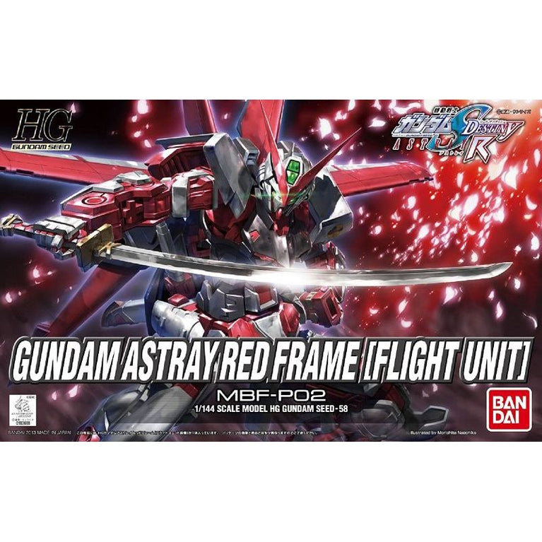 1/144 HG 058 MBF-P02 Gundam Astray Red Frame [Flight Unit]