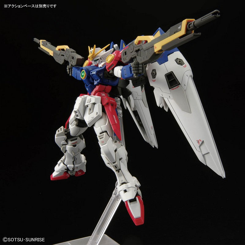 RG 1/144 WING GUNDAM ZERO 新品、未組立 RG Wing Gundam Zero EW with Drei Zwerg [Titanium Finish