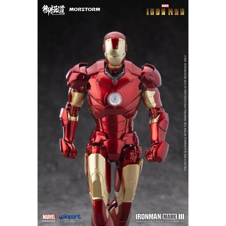 1/9 Iron Man MK3 PLAMO (Deluxe)