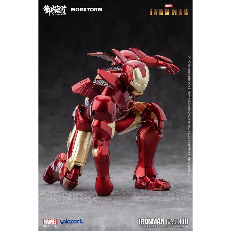 1/9 Iron Man MK3 PLAMO (Deluxe)