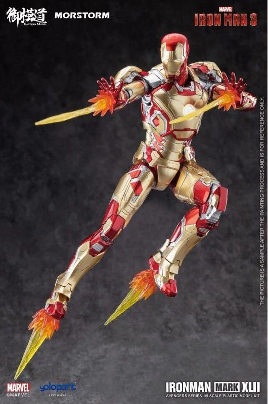 1/9 Iron Man MK42 PLAMO (Deluxe)