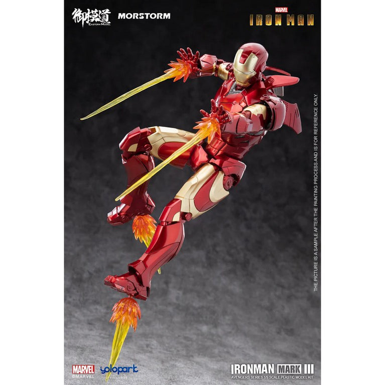 1/9 Iron Man MK3 PLAMO (Deluxe)