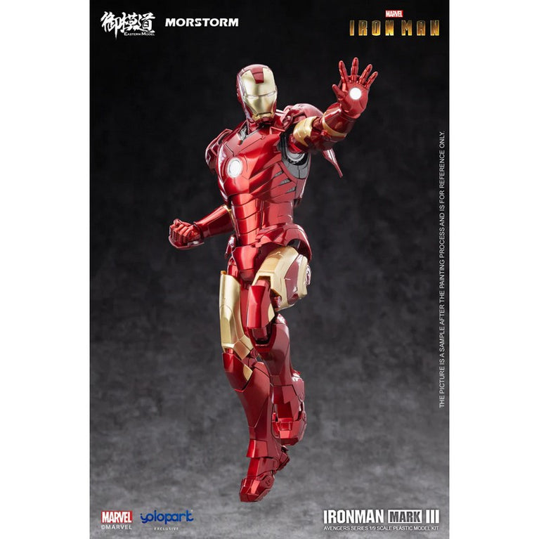 1/9 Iron Man MK3 PLAMO (Deluxe)