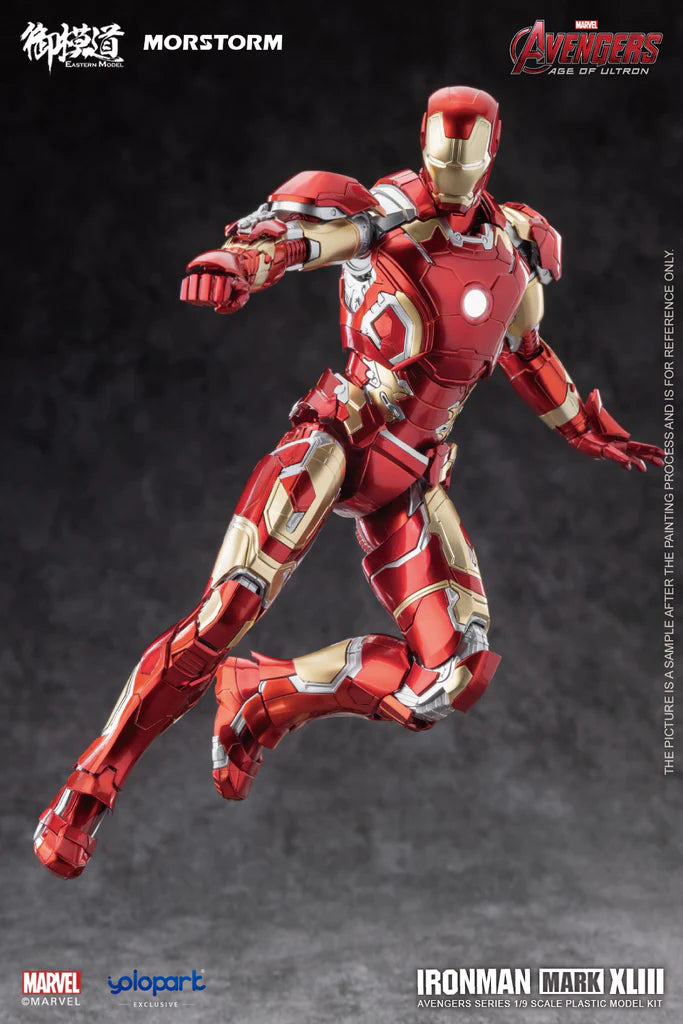 1/9 Iron Man MK43 PLAMO (Deluxe)