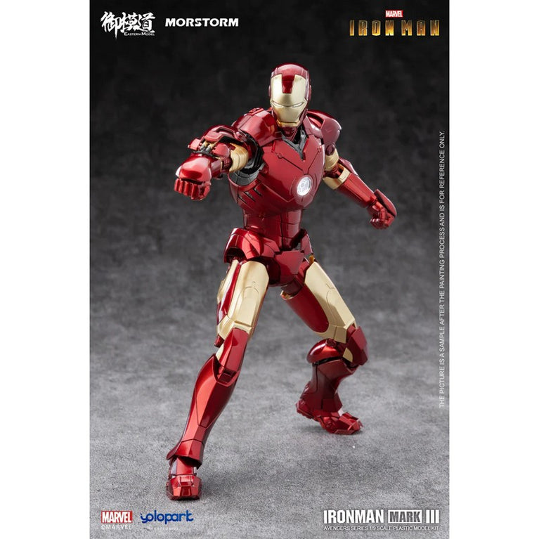 1/9 Iron Man MK3 PLAMO (Deluxe)