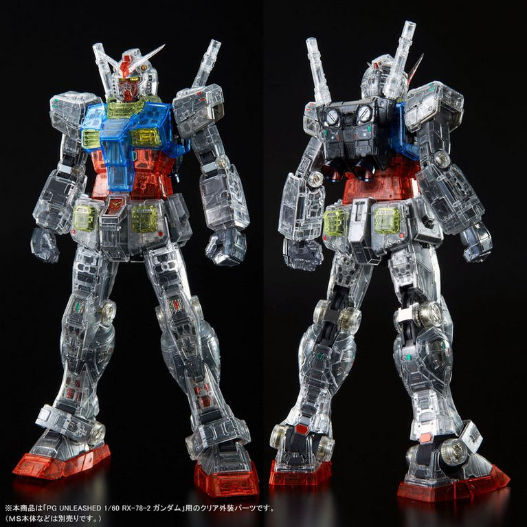 PG Unleashed 1/60 RX-78-2 Gundam Clear Color Body