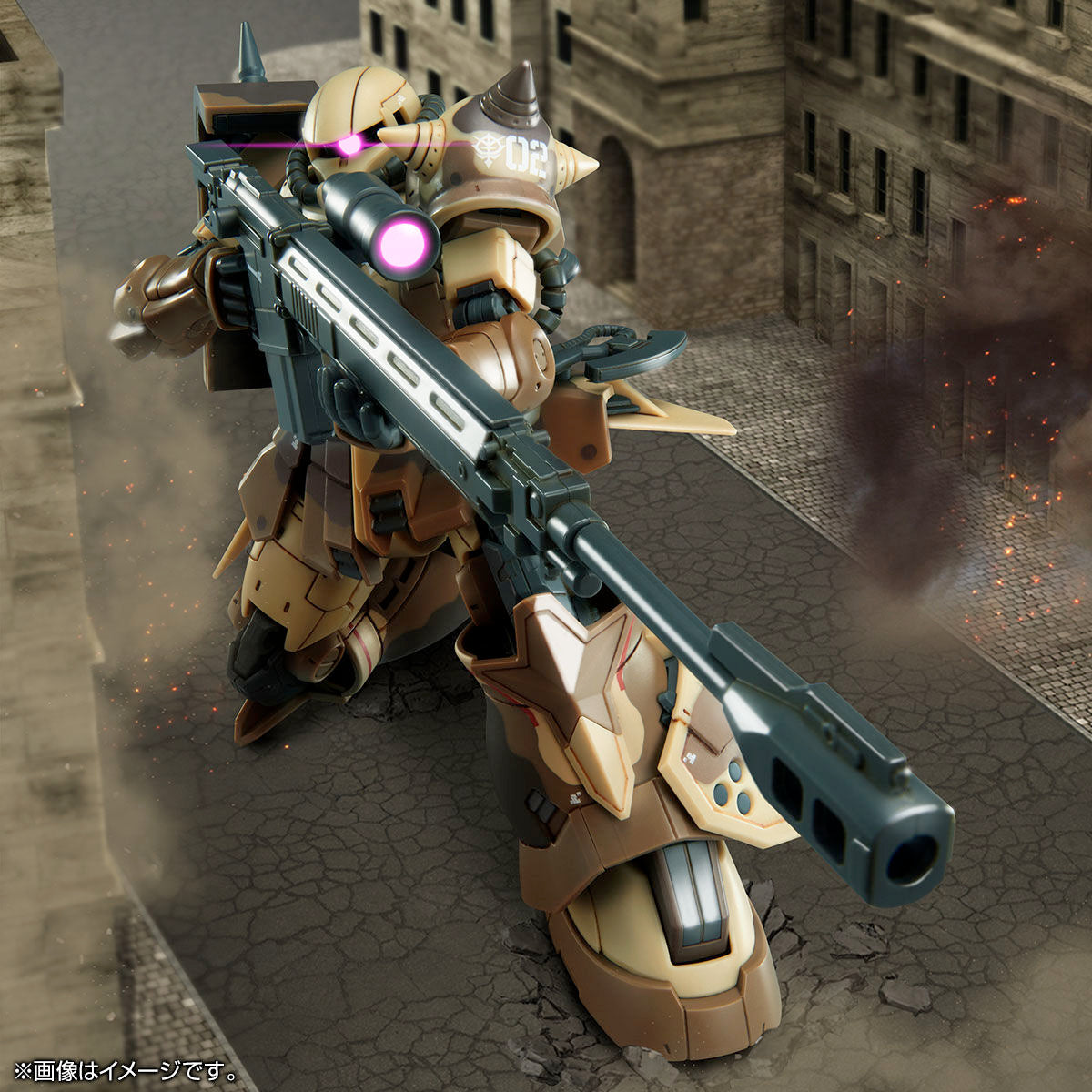 HG 1/144 High Mobility Type Zaku for Ground (Wald machine)