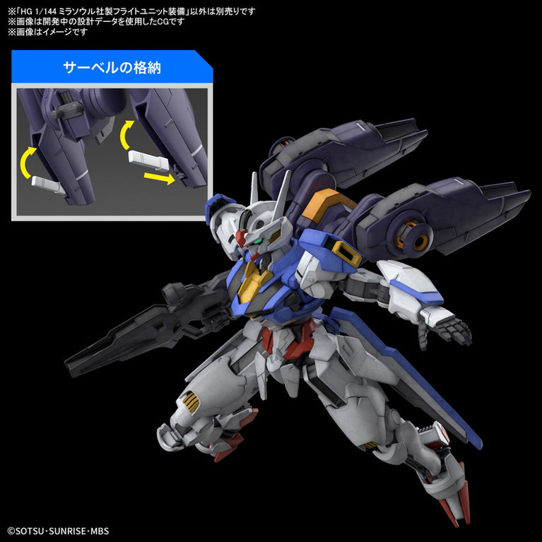 HGWM 1/144 Equipped with Mirasoul Flight Unit