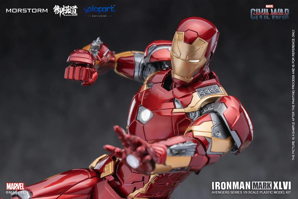 1/9 Iron Man MK46 PLAMO (Deluxe)