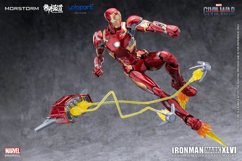 1/9 Iron Man MK46 PLAMO (Deluxe)