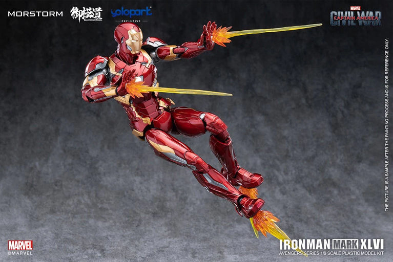 1/9 Iron Man MK46 PLAMO (Deluxe)