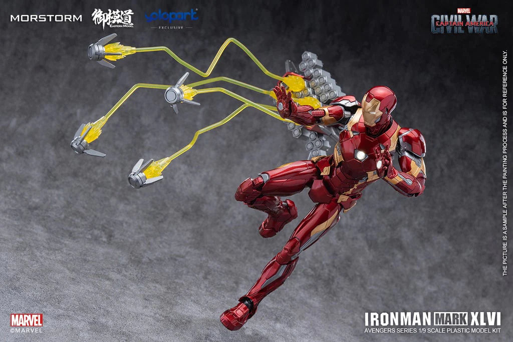 1/9 Iron Man MK46 PLAMO (Deluxe)