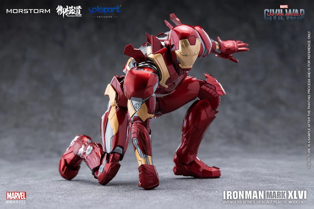 1/9 Iron Man MK46 PLAMO (Deluxe)