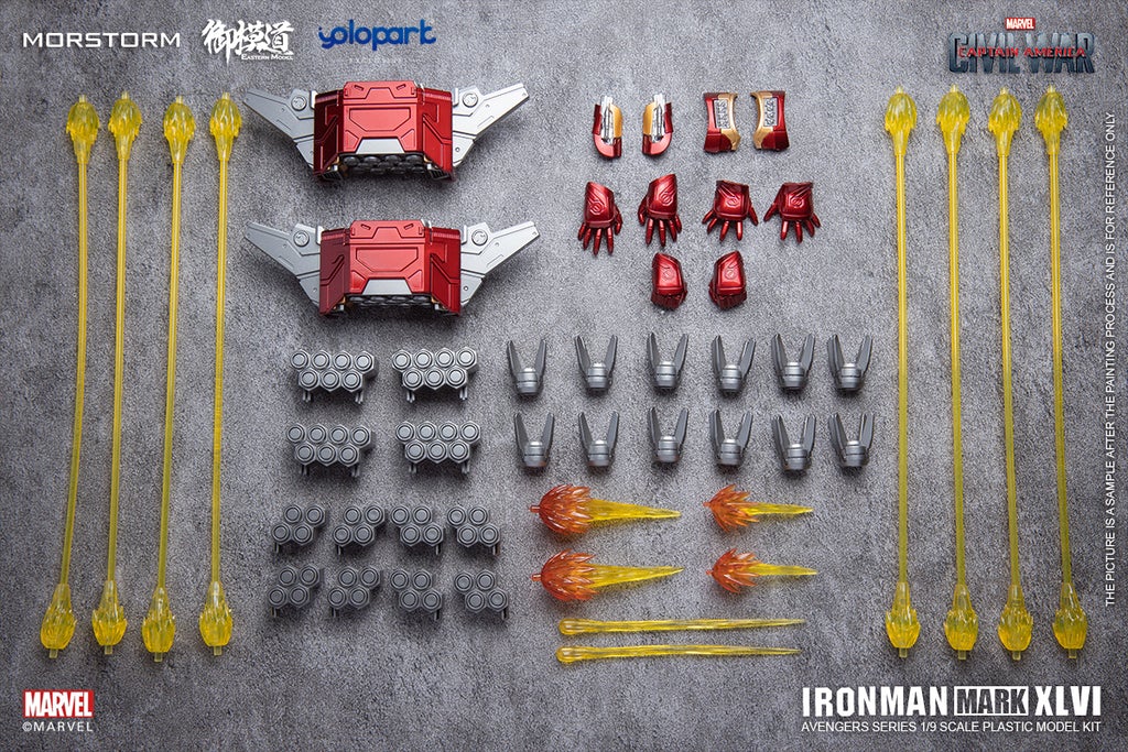 1/9 Iron Man MK46 PLAMO (Deluxe)
