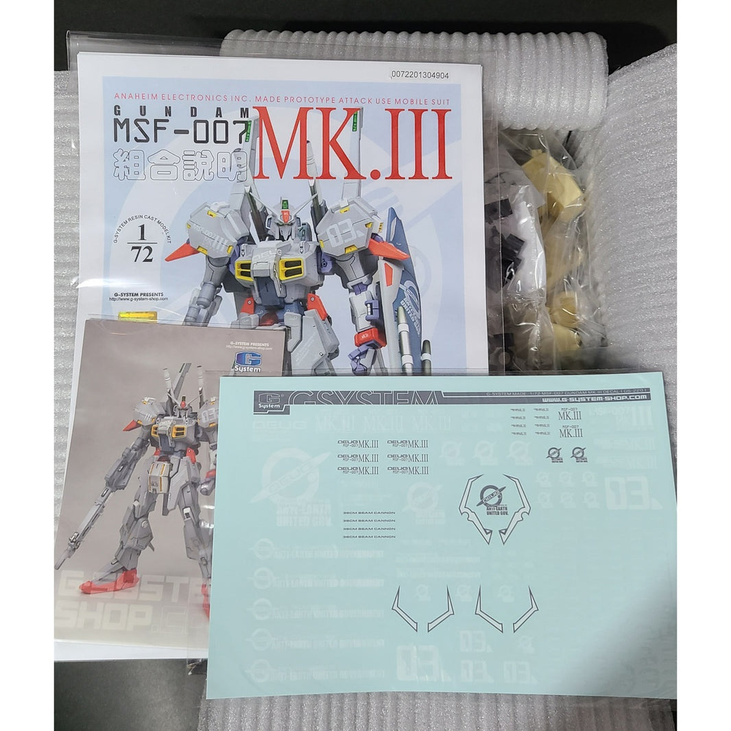 G System | Premium 1/72 & 1/100 Resin Mecha Kits | GKgundamkit ...