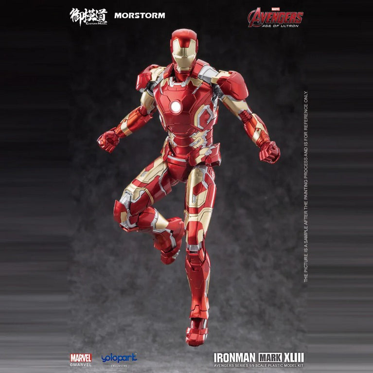 1/9 Iron Man MK43 PLAMO (Deluxe)