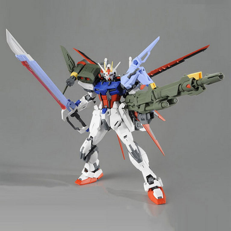 MG 1/100 AQM/E-X03 Launcher Striker / AQM/E-X03 Sword Striker Pack For MG Aile Strike Gundam Remaster Ver