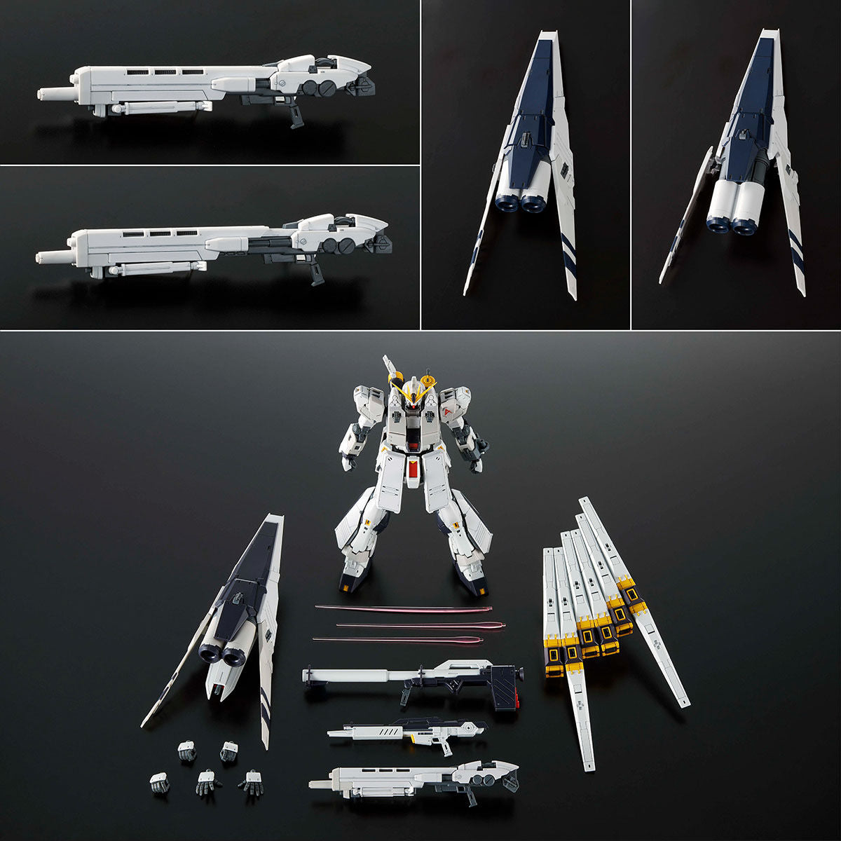 RG 1/144 RX-93 νGUNDAM HWS RG 1/144 RX-93 ν Gundam HWS Heavy Weapon System | pBandai Real