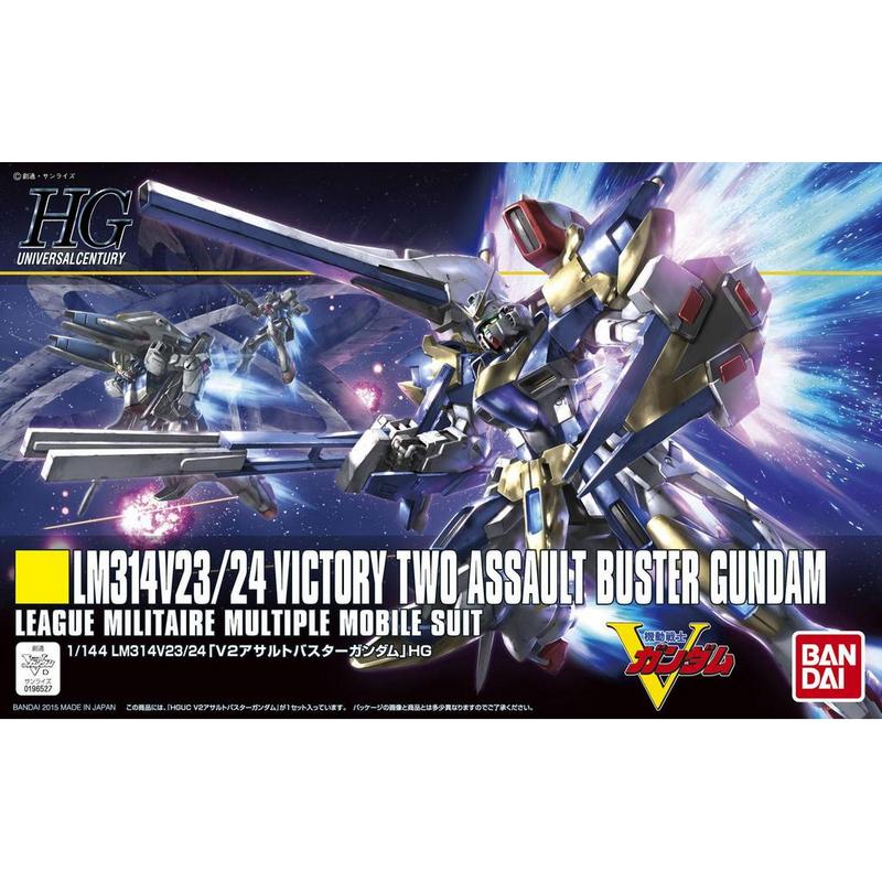 HGUC 1/144 189 LM314V23 / 24  Victory Two Assault Buster Gundam