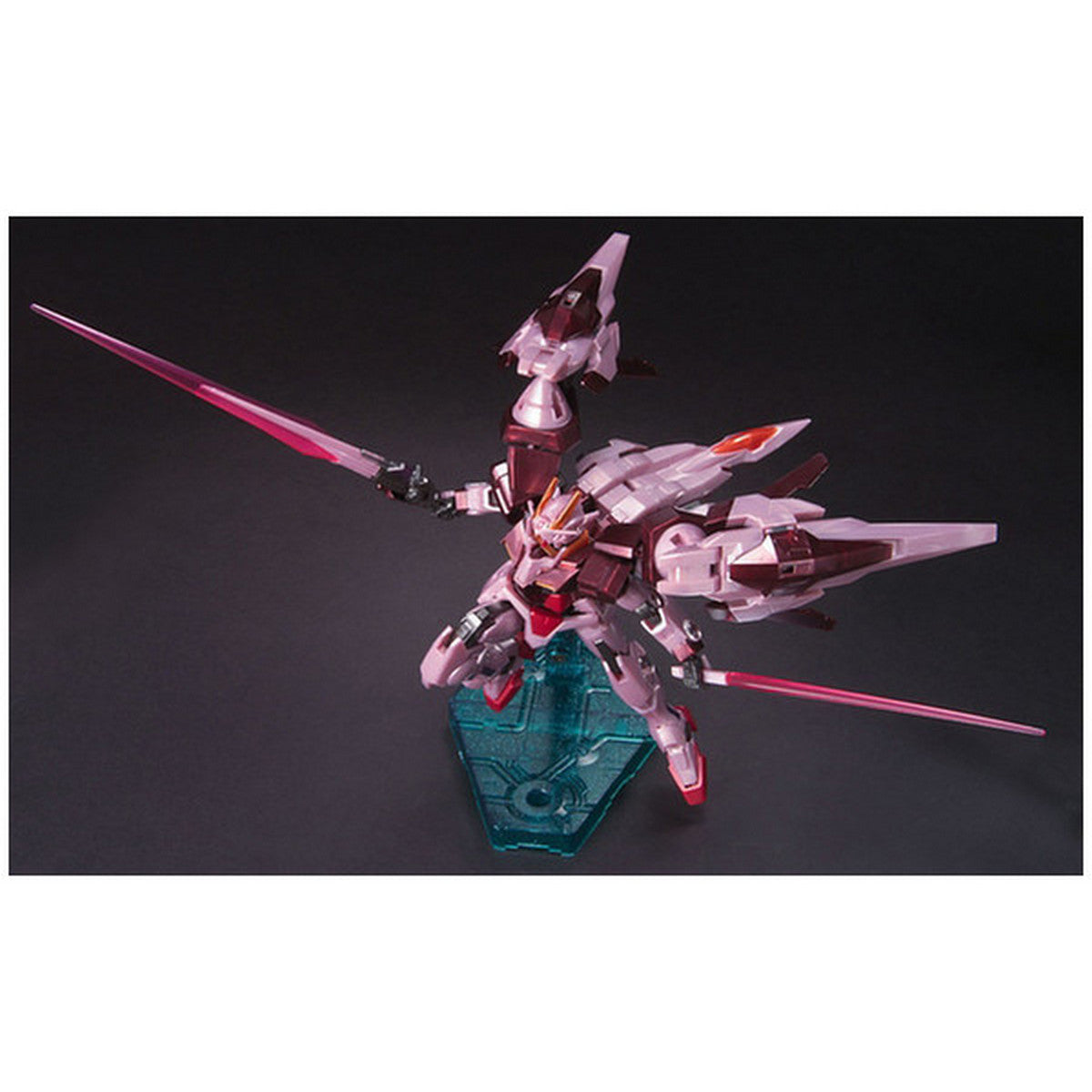 1/144 HG00 042 Gundam Trans-am GN-0000 + GNR-010 00-Raiser-Set  Gloss Injection Ver.