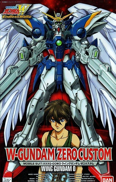 1/100 HG EW-2 XXXG-00W0 W-Gundam Zero Custom