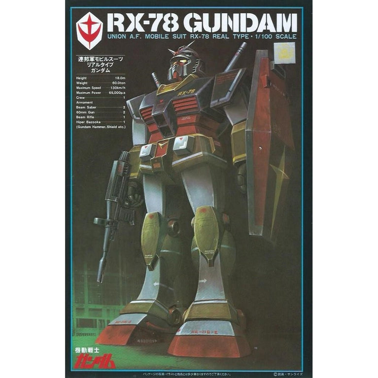 1/100 Real Type RX-78 Gundam