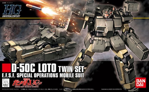 1/144 HGUC 106 D-50C Loto Twin Set