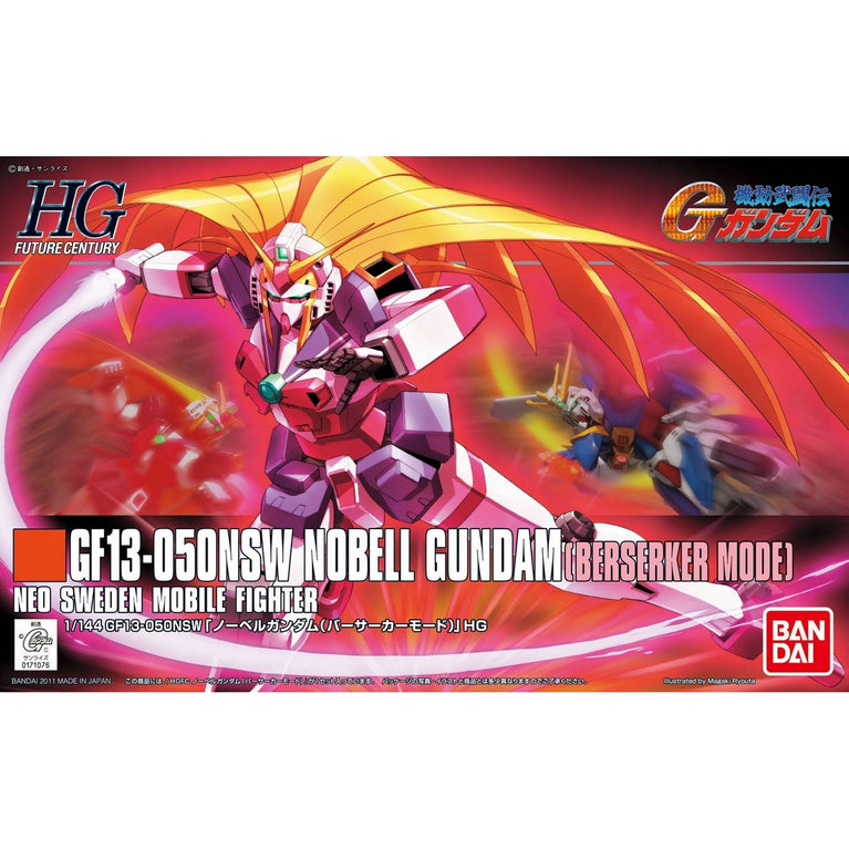 1/144 129 HGUC GF13-050NSW Nobell Gundam Berserker Mode
