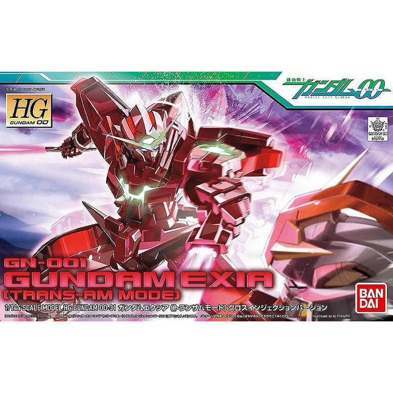 HG00 1/144 Gundam Exia GN-001 Trans-AM mode