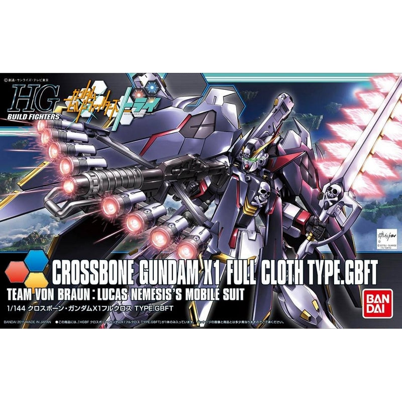 1/144 HGBF Crossbone Gundam X1 Full Cloth Ver. GBF