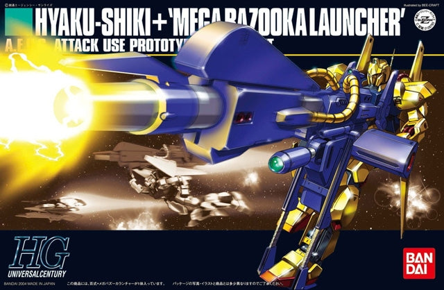 1/144 HGUC Hyakushiki + Mega Bazooka Launcher