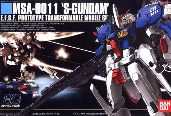 1/144 HGUC 023 MSA-0011 S-Gundam
