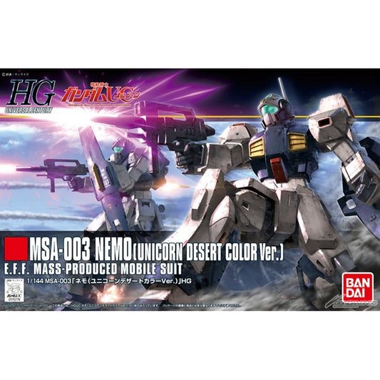 1/144 HGUC MSA-003 Nemo [Couleur Désert Licorne]