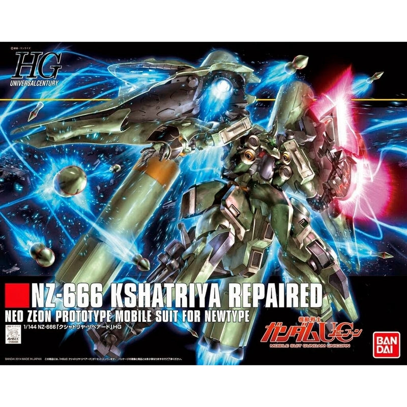 NZ-666 Kshatriya | Massive HGUC Neo Zeon Mobile Suit | GKgundamkit