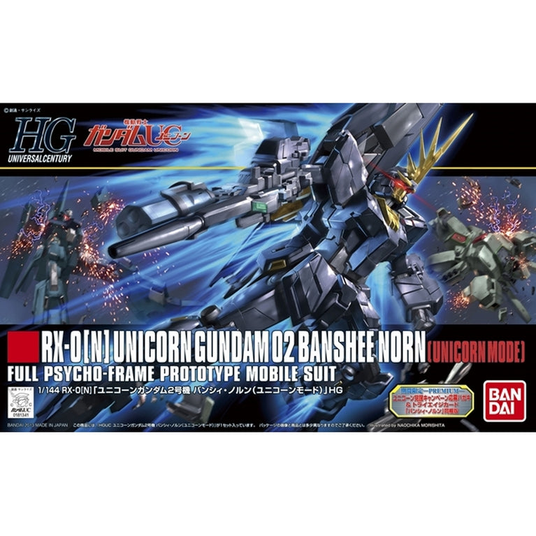 1/144 HGUC 153 RX-0[N] Unicorn Gundam 02 Banshee Norn [Unicorn Mode]