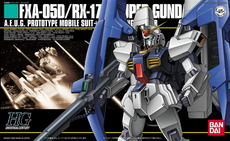 HGUC 1/144 FXA-05D / RX-178 Super Gundam