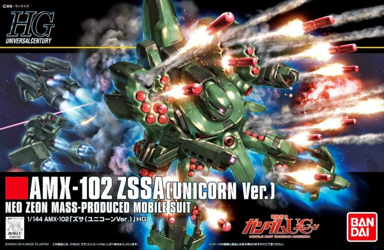 1/144 HGUC 180 AMX-102 ZSSA [Unicorn Ver.]