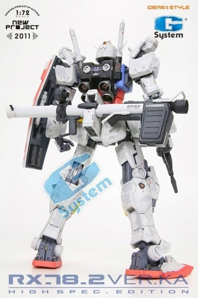 G System 1/72 RX-78-2 Gundam Ver. Ka. [ High Spec. Ver