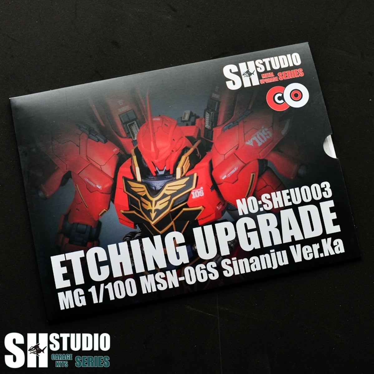 SH STUDIO MG 1/100 MSN-06S Sinanju etched metal upgrade kit