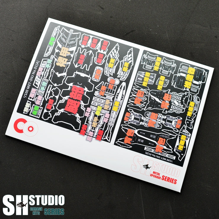 SH STUDIO MG 1/100 MSN-06S Sinanju etched metal upgrade kit